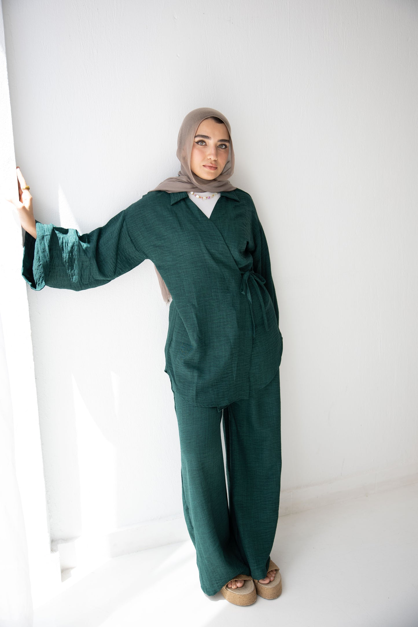 The practical set in emerald green