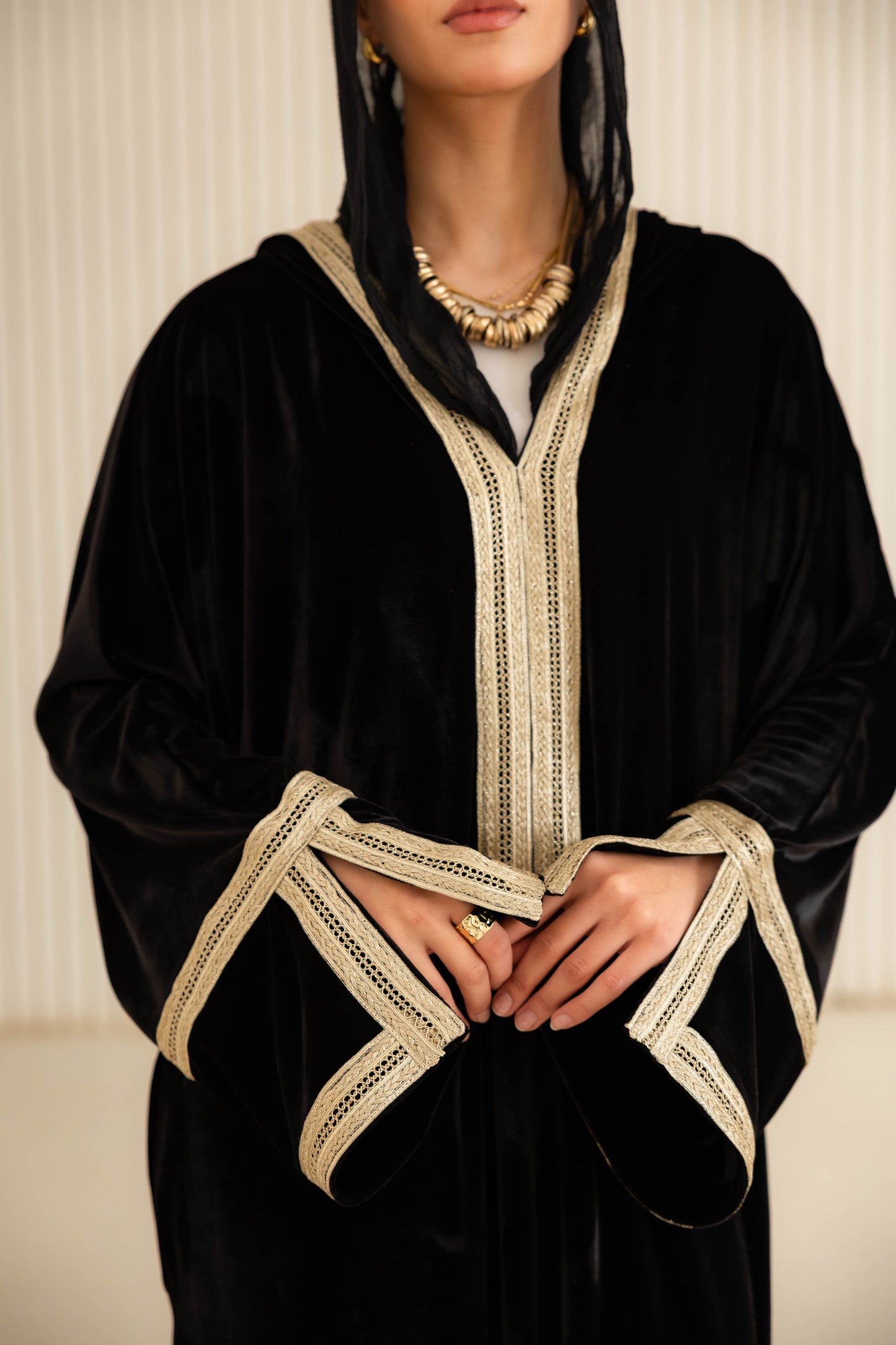 Marrakesh Luxe Drape - Mystic Black