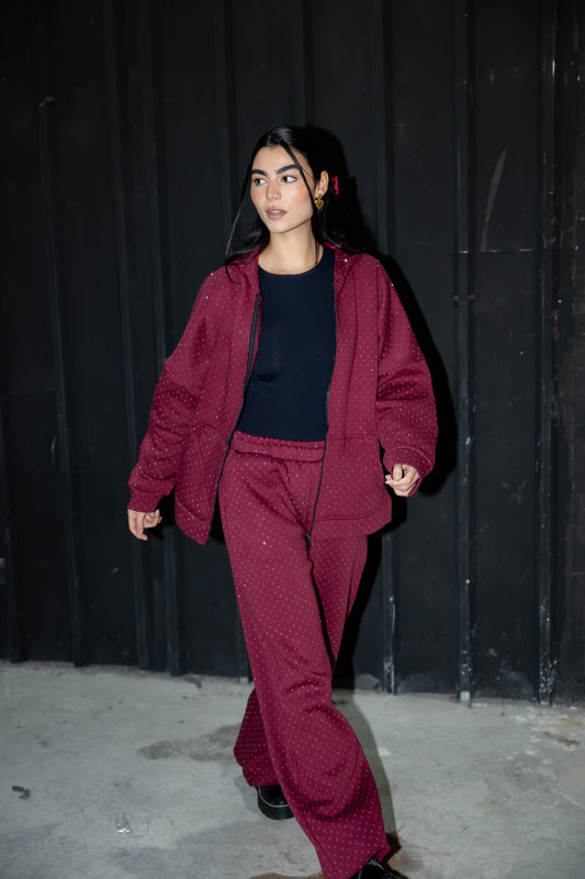 MIDNIGHT GLOW Set In Ruby