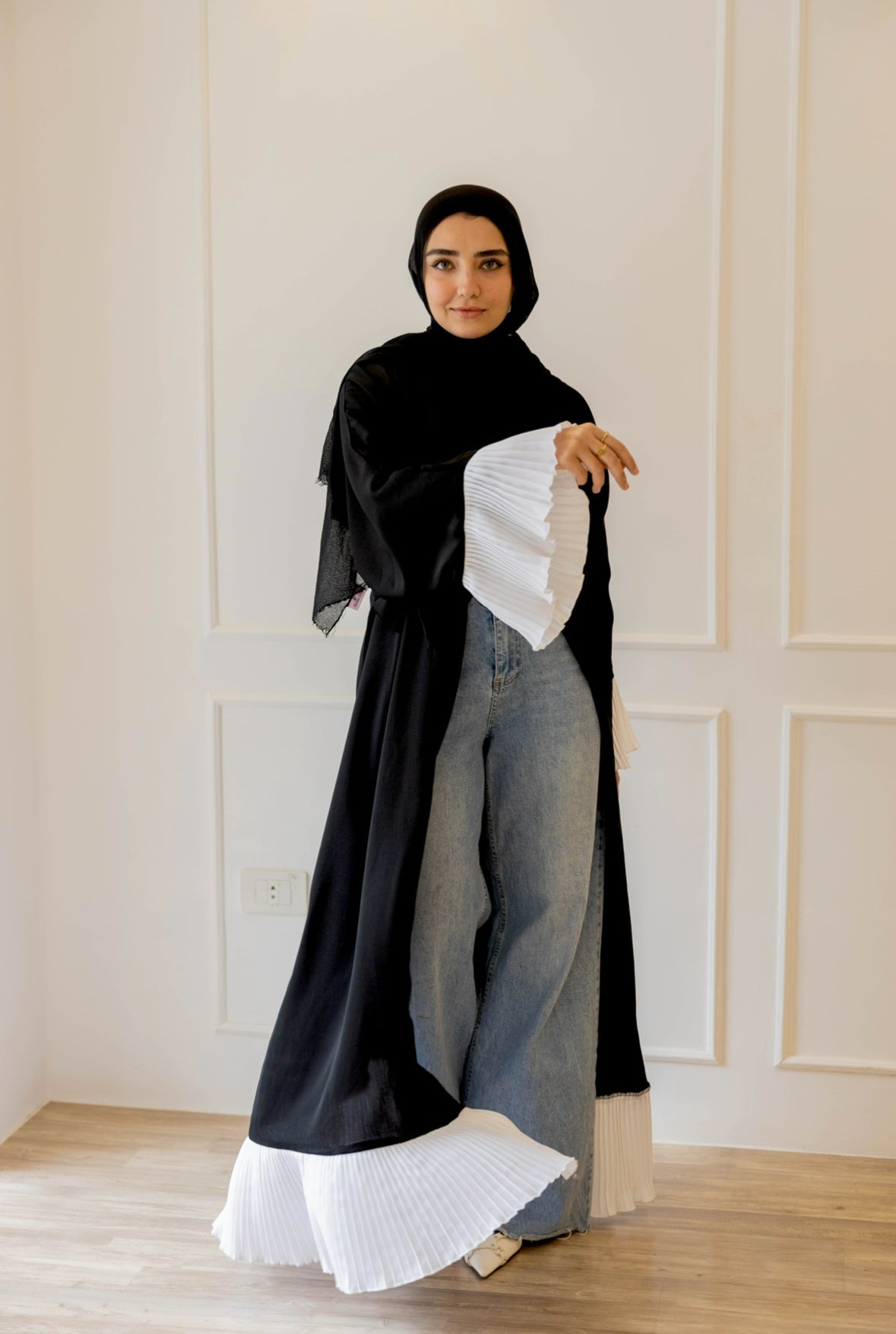 Grace Abaya in black