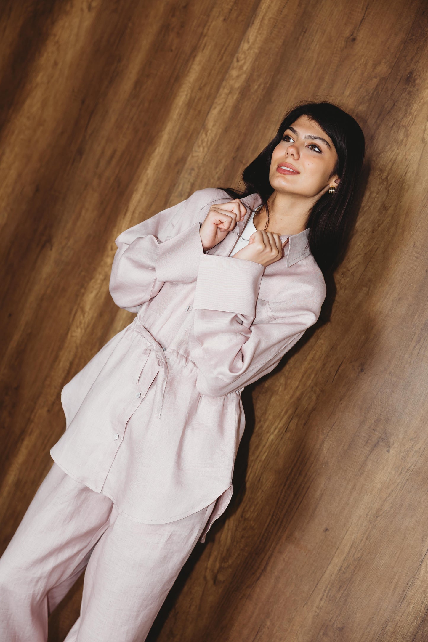 ASMC Signature Linen Set - Blush
