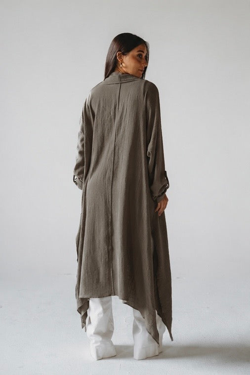 Sunset Flow Cardigan - Taupe