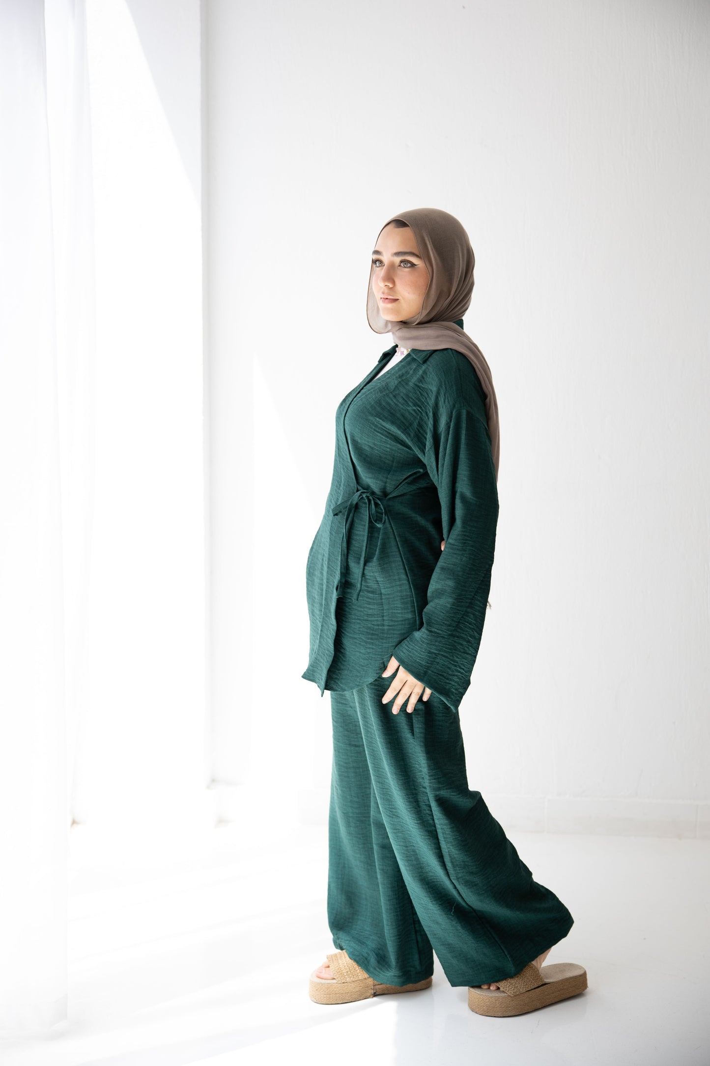The practical set in emerald green