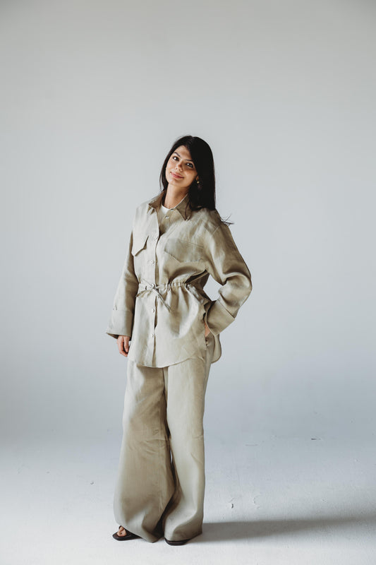 ASMC Signature Linen Set - Sage Green