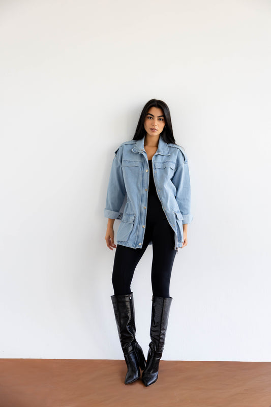 Born To Shine Denim Jacket