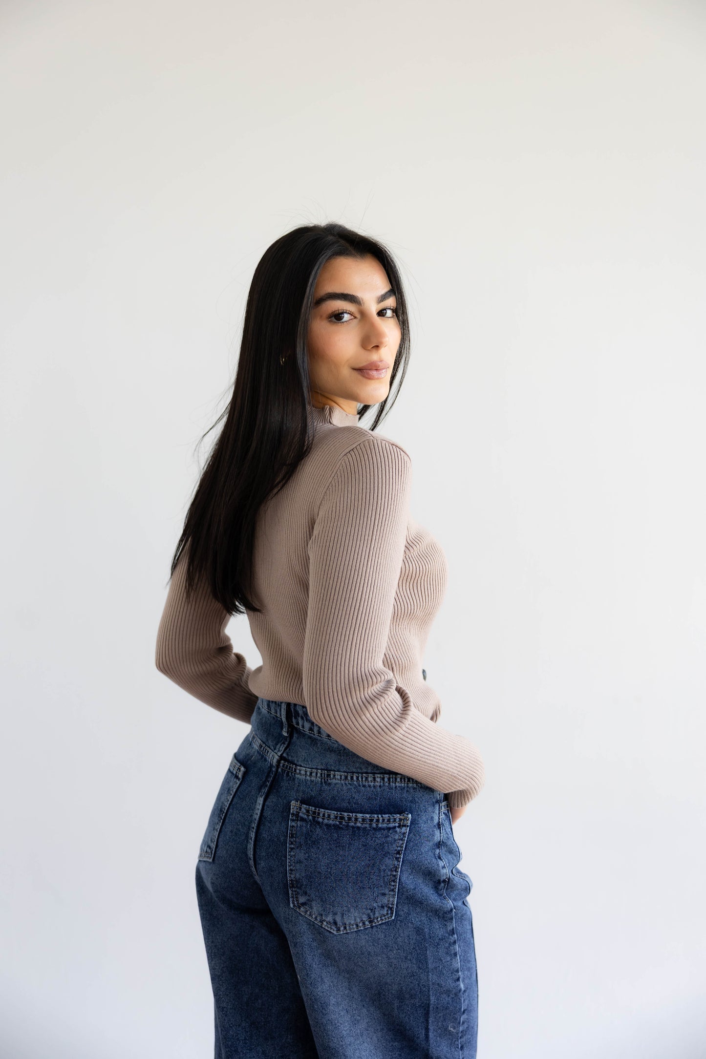 Signature Denim Pants In Blue