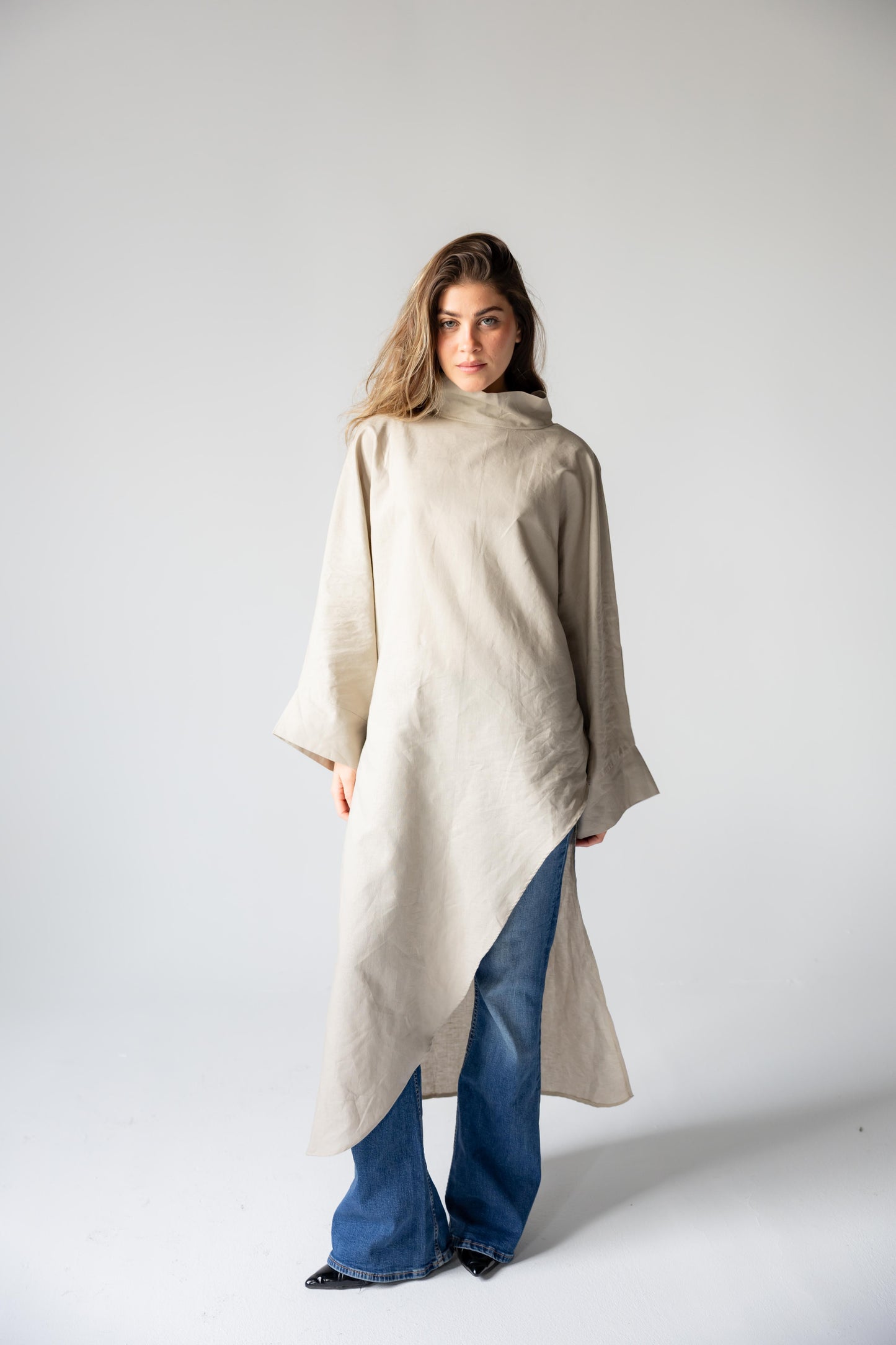 Pure Linen Luxe drape - Biege
