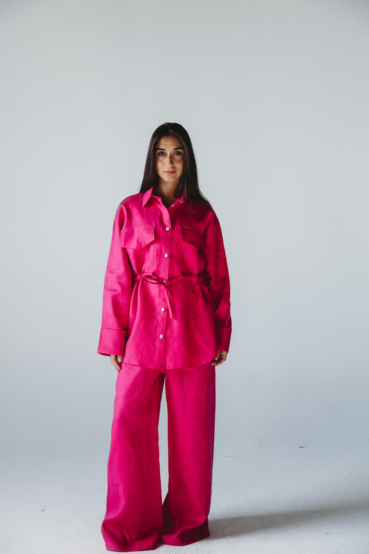 ASMC Signature Linen Set - Hot Pink