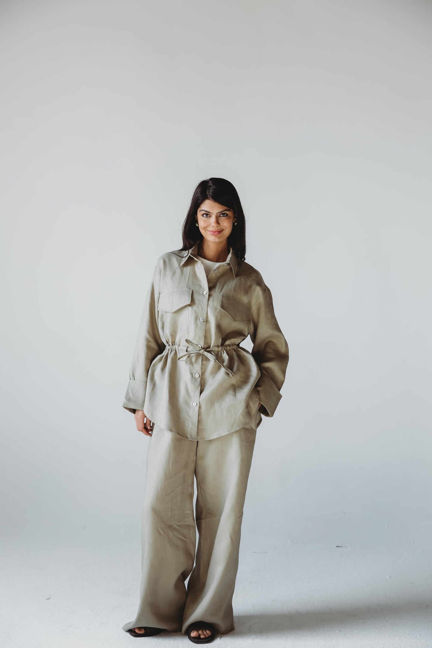 ASMC Signature Linen Set - Sage Green