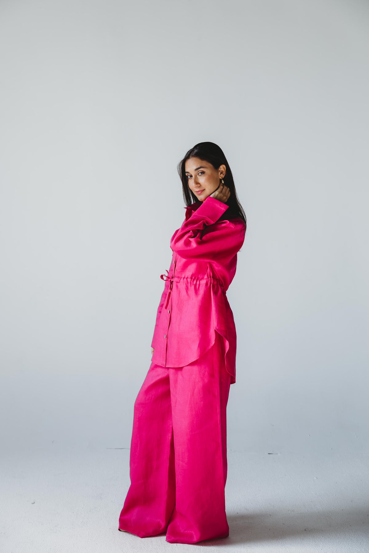 ASMC Signature Linen Set - Hot Pink