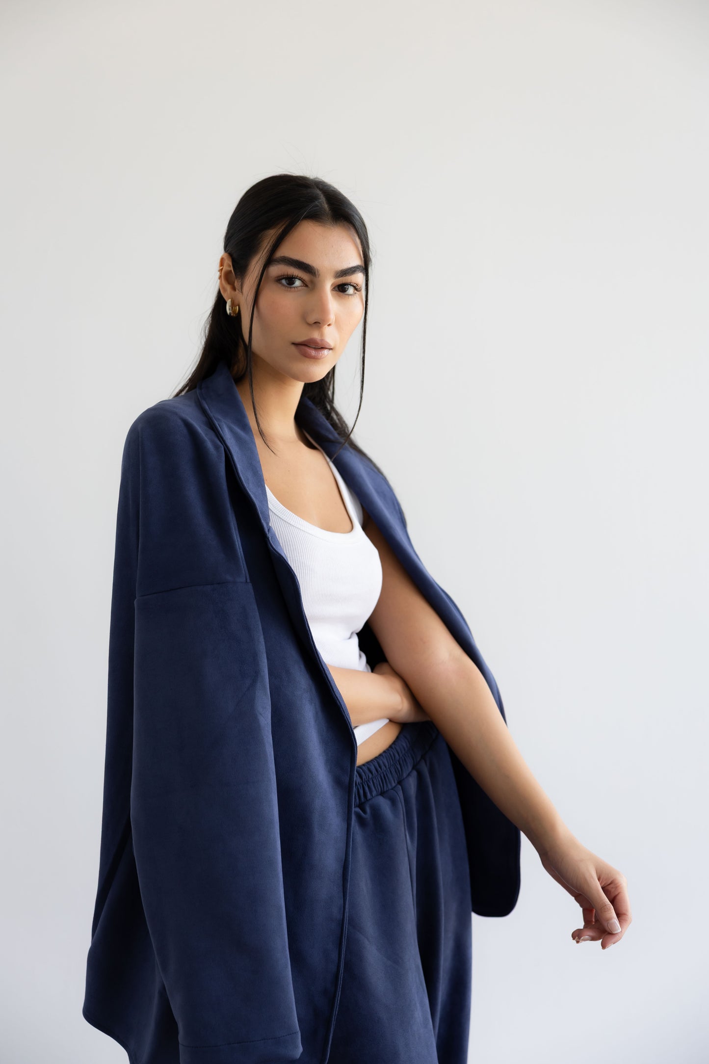 The Velvet Set In Navy