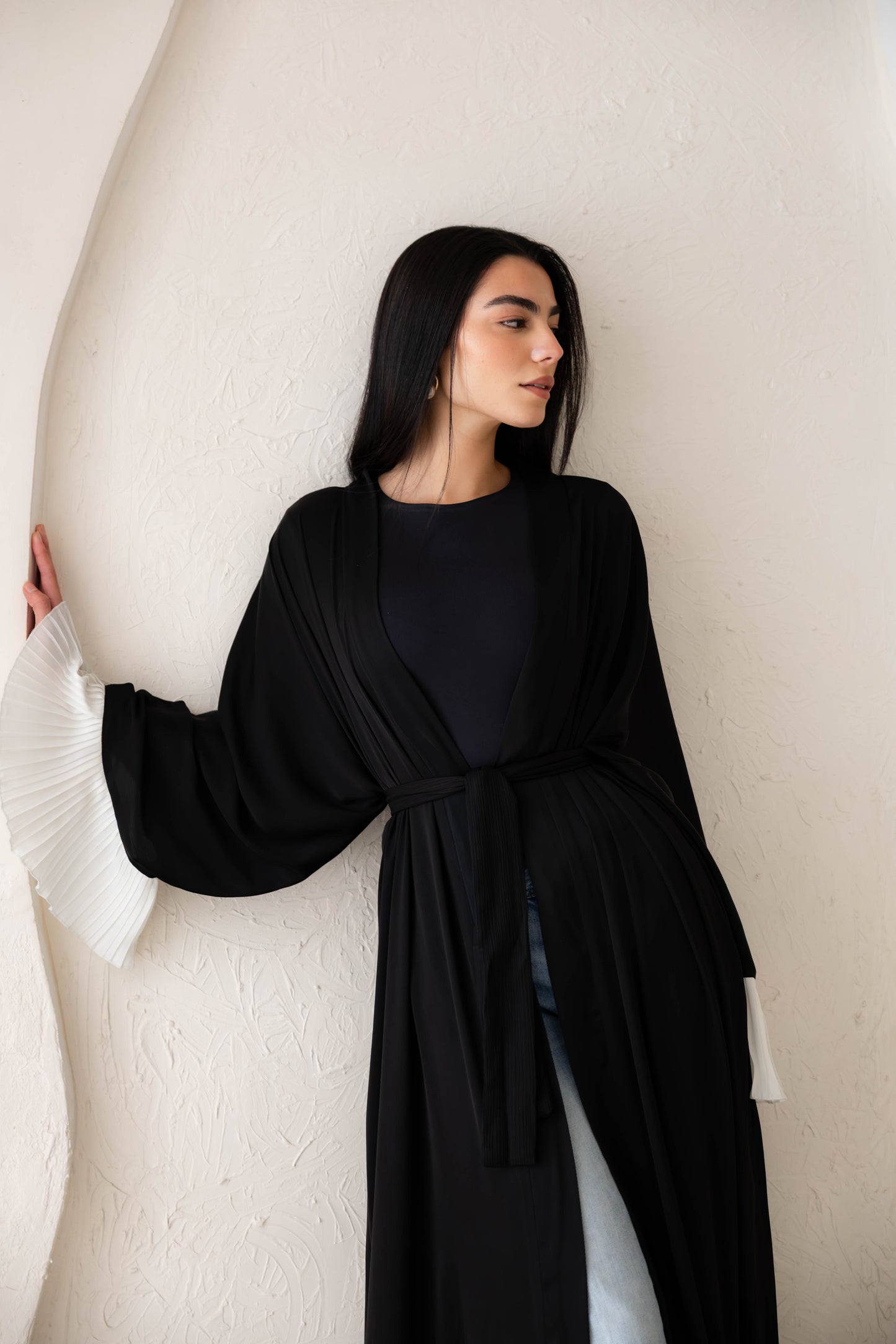 Grace Kaftan - Black X White