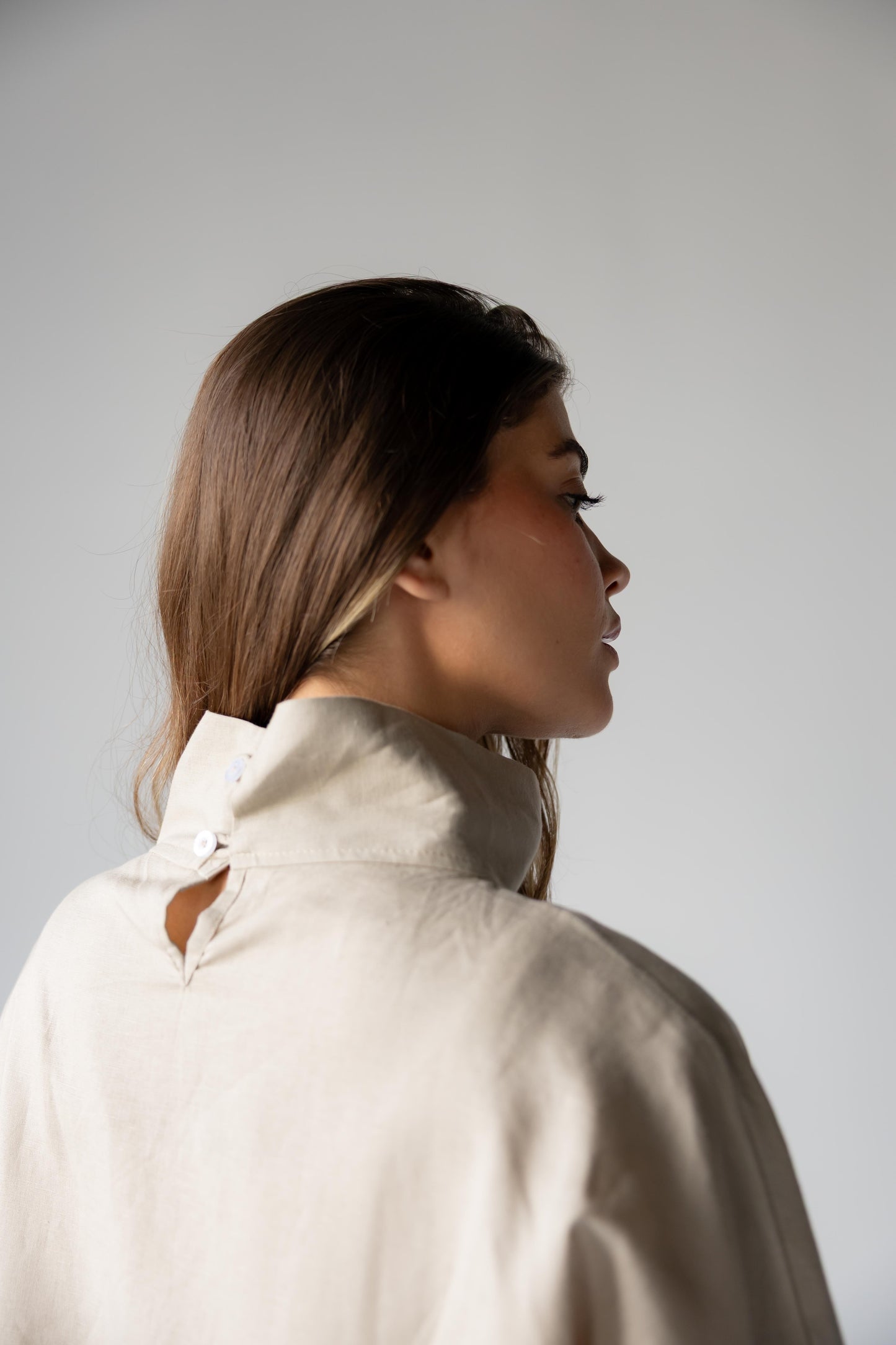 Pure Linen Luxe drape - Biege