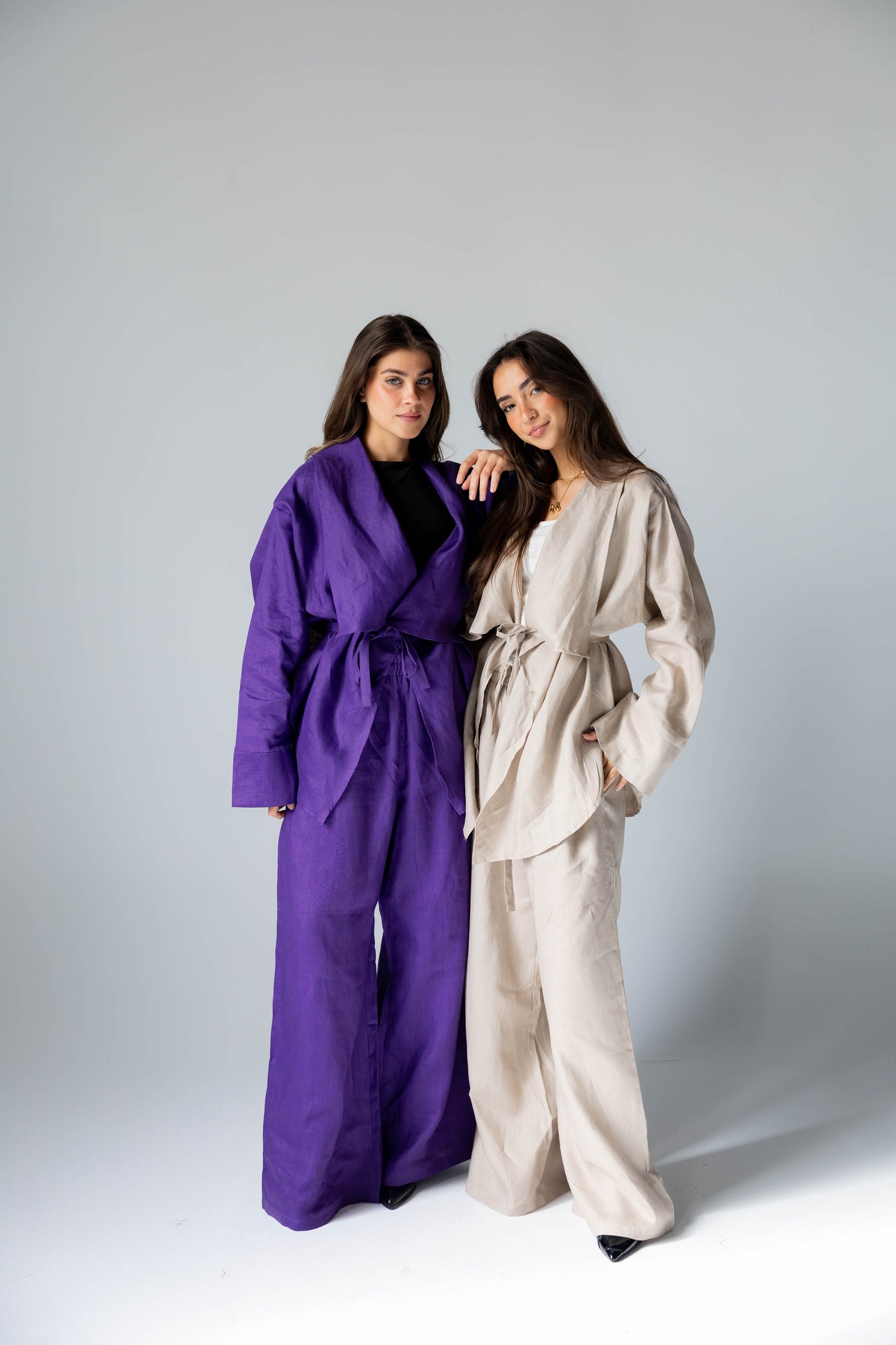 Pure Linen Essence Set In Café