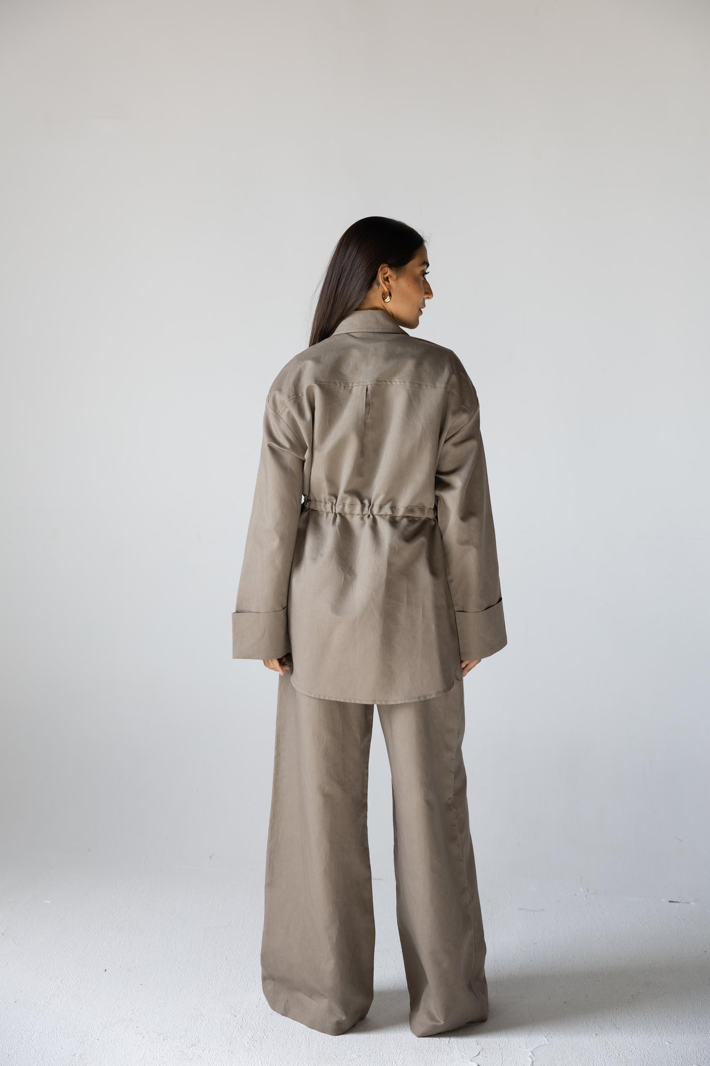 ASMC Signature Linen Set - Earthy Greige