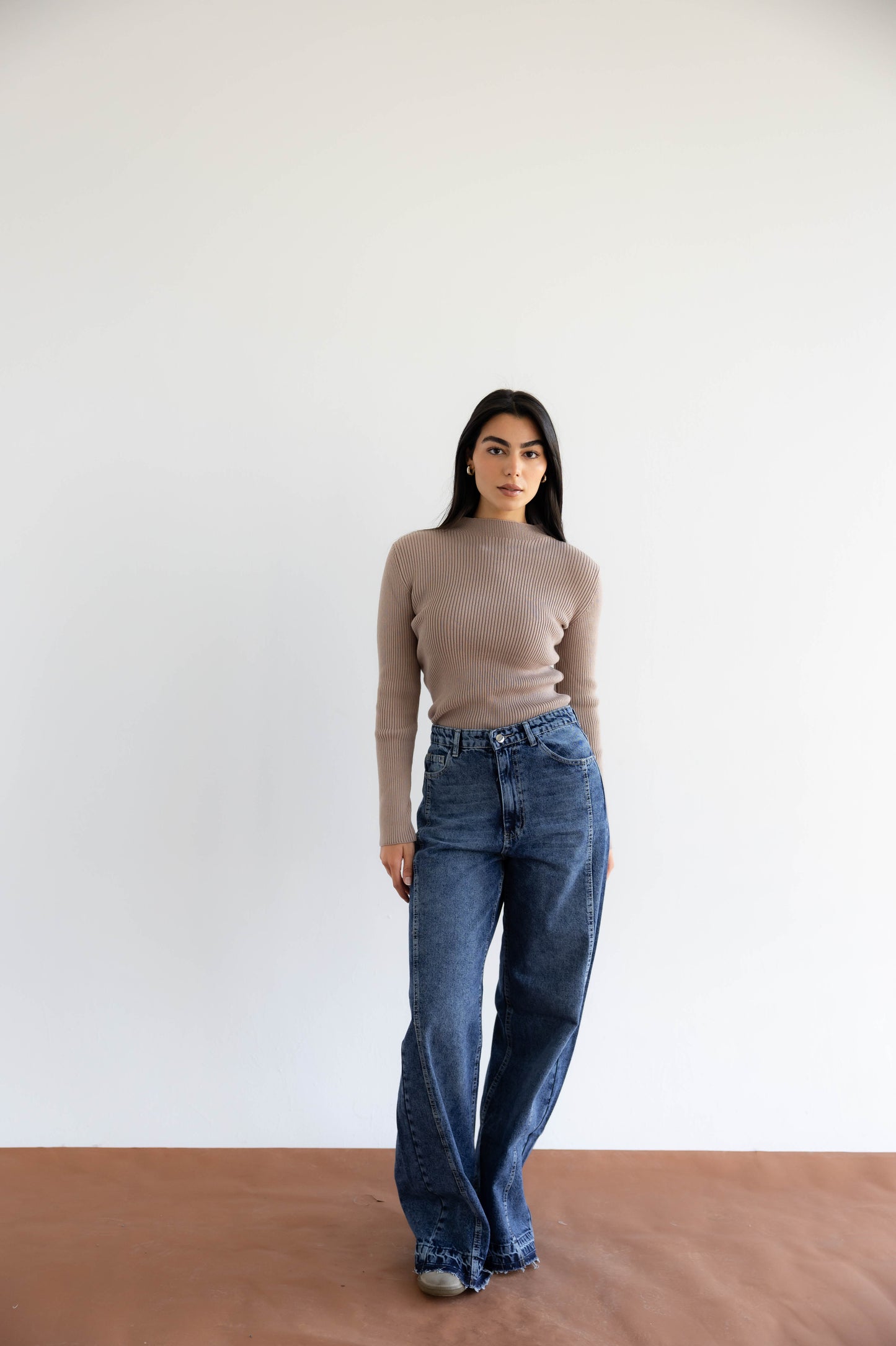 Signature Denim Pants In Blue