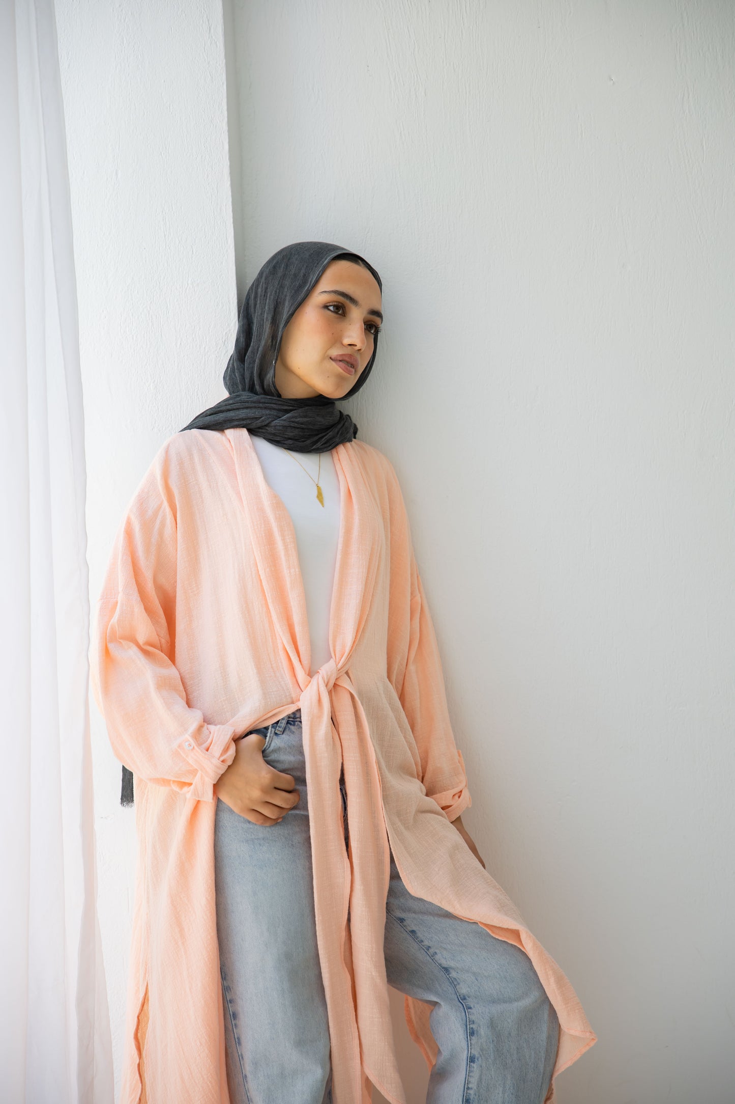 Sunset flow in Pastel orange