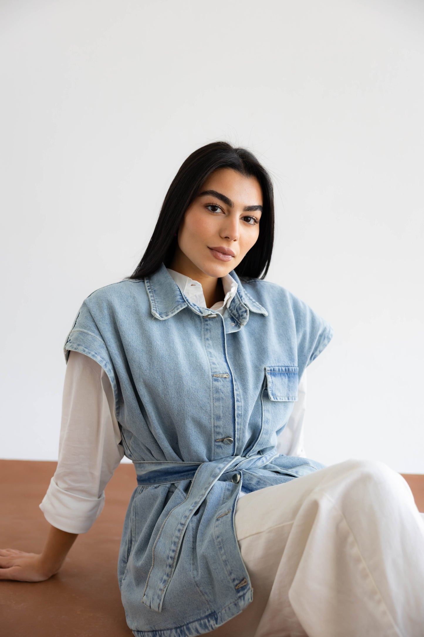 Born To Shine Denim Vest