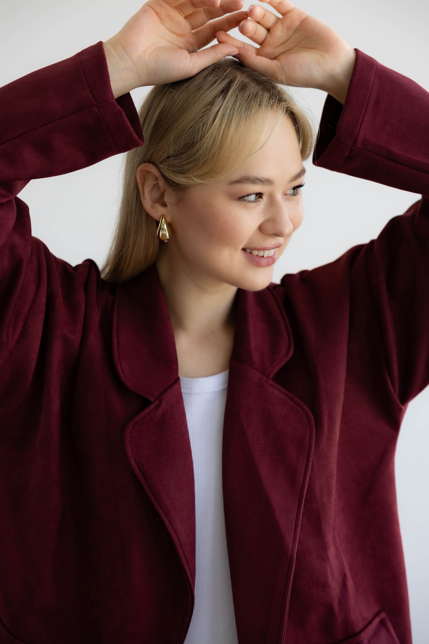 The Velvet Set In Burgundy