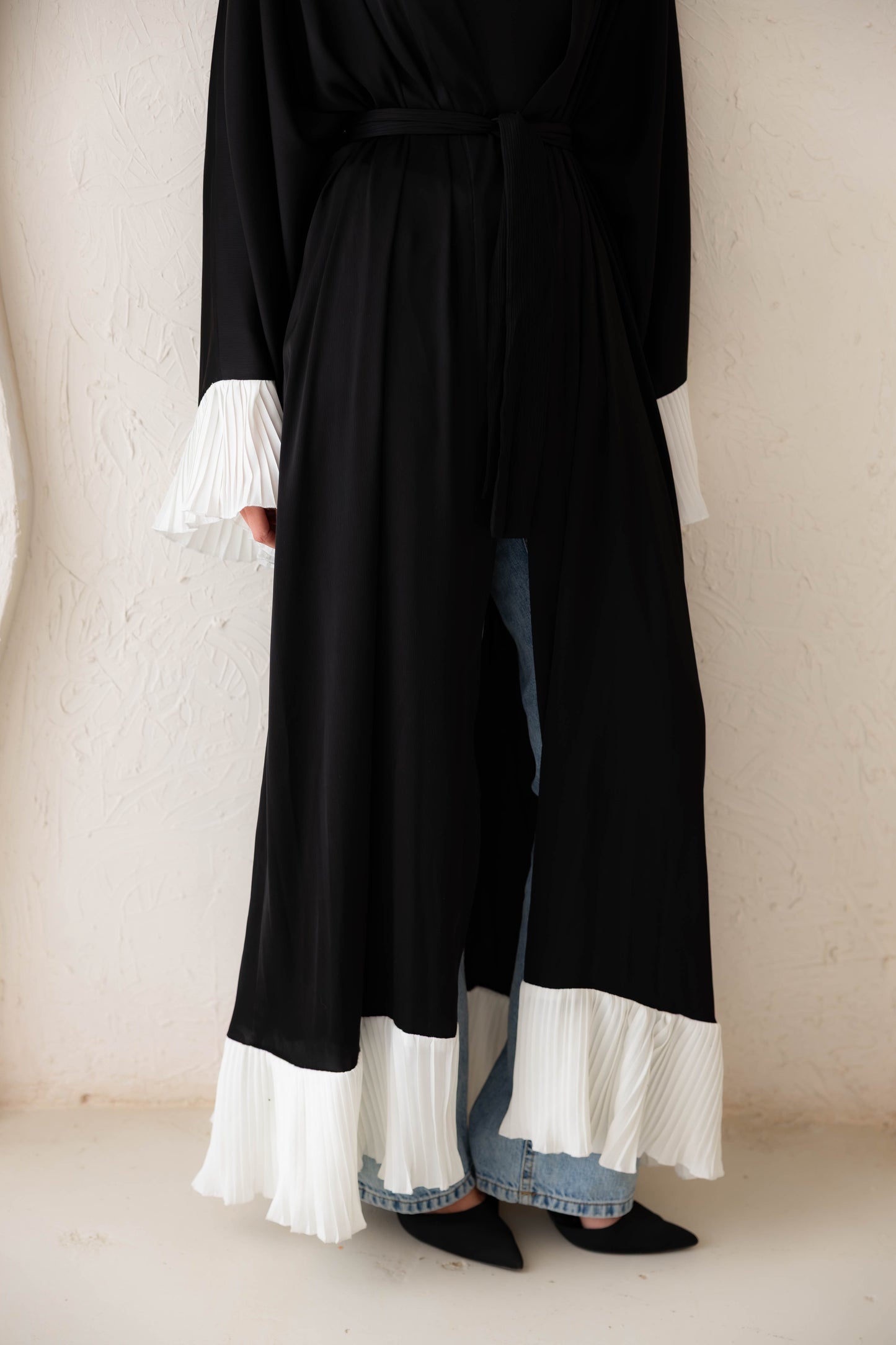 Grace Kaftan - Black X White