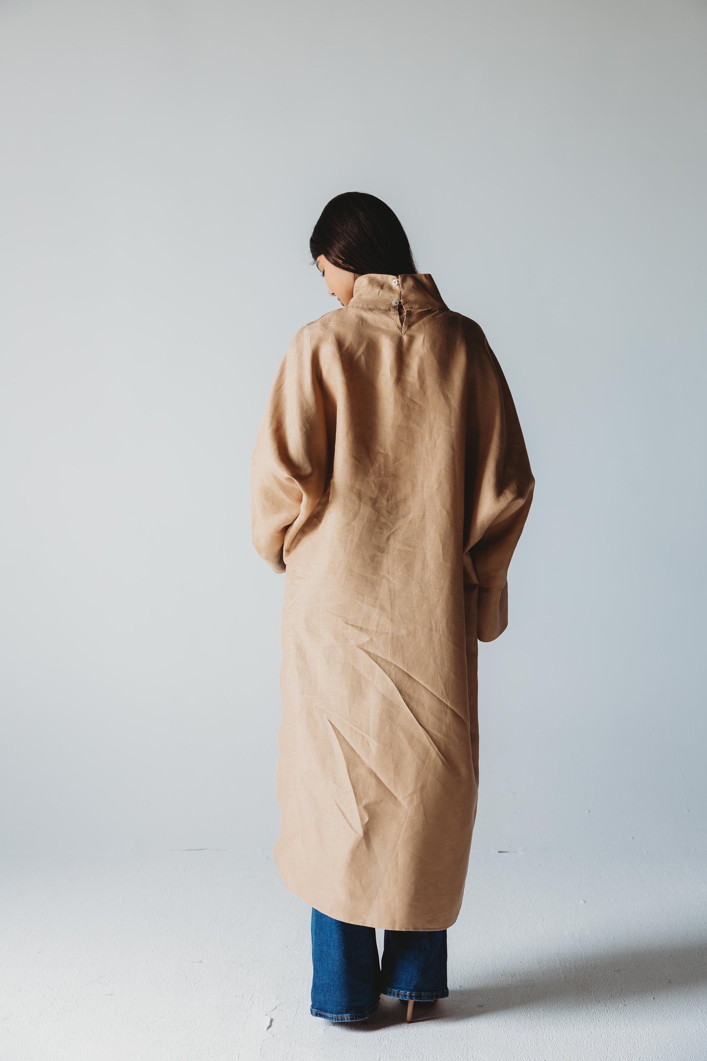 Pure Linen Luxe Drape - Sand