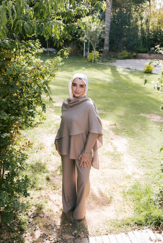 Dusk in linen set "Griege"