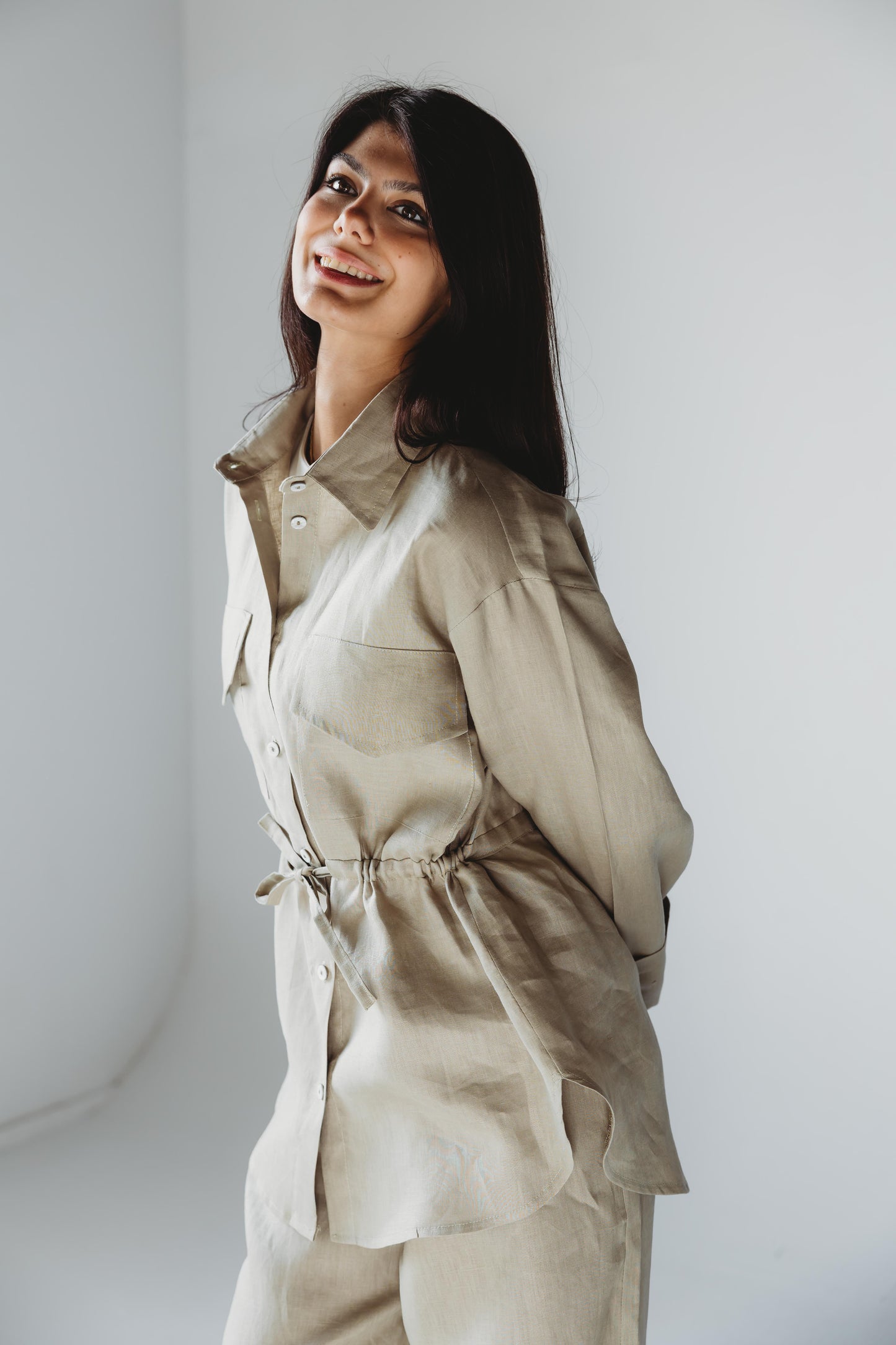ASMC Signature Linen Set - Sage Green