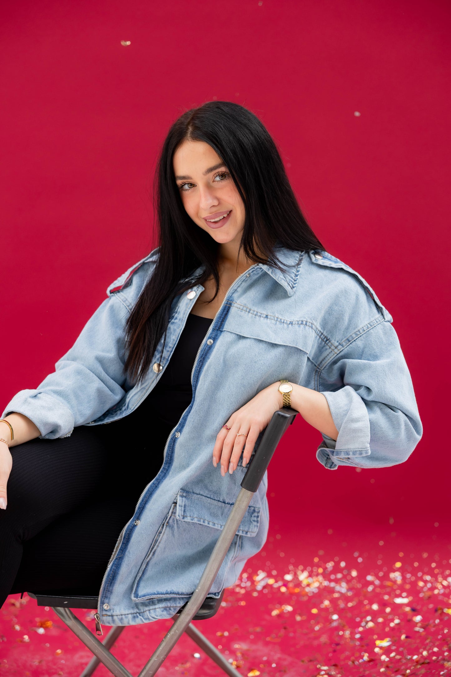 Born To Shine Denim Jacket