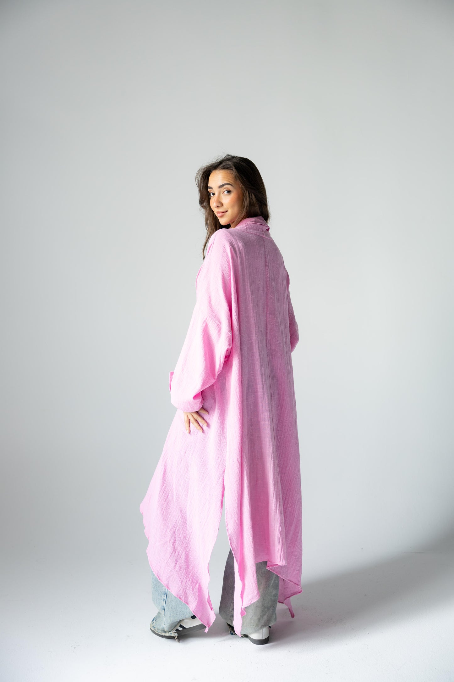 Sunset Flow Cardigan - Pink