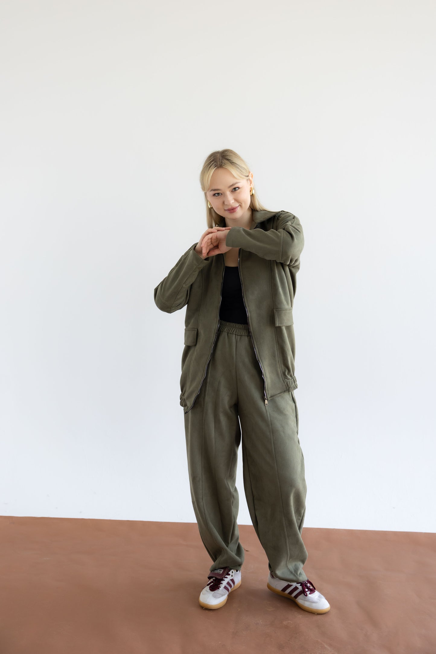 On Track Set In Olive