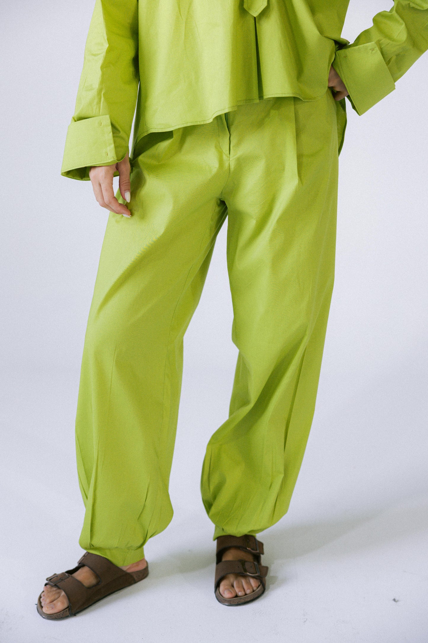 By The Beach Poplin Set - Pineapple