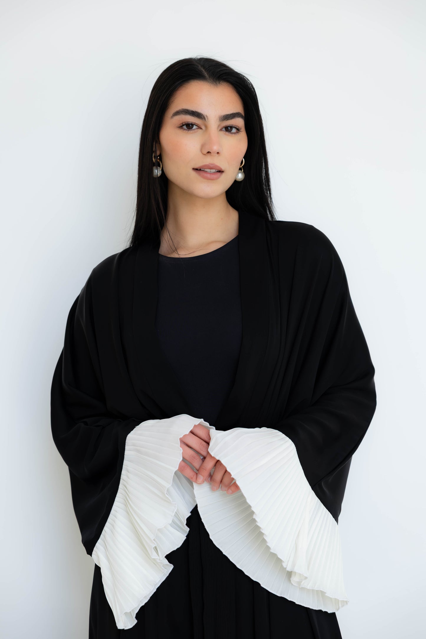 Grace Kaftan - Black X White