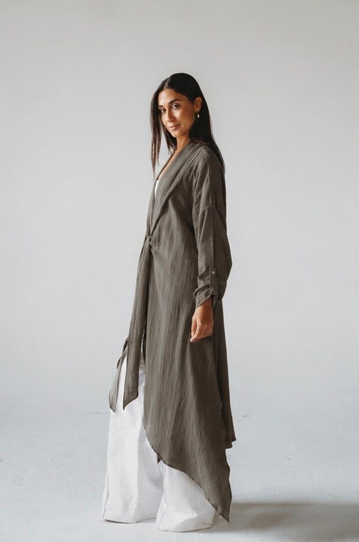 Sunset Flow Cardigan - Taupe