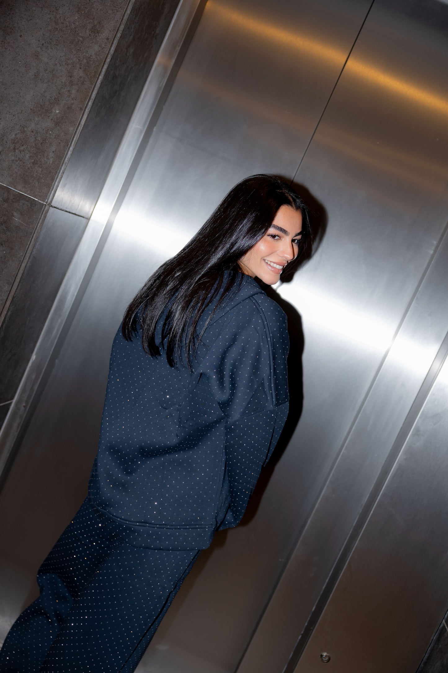 MIDNIGHT GLOW Set In Navy