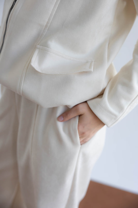 On Track set In off-White