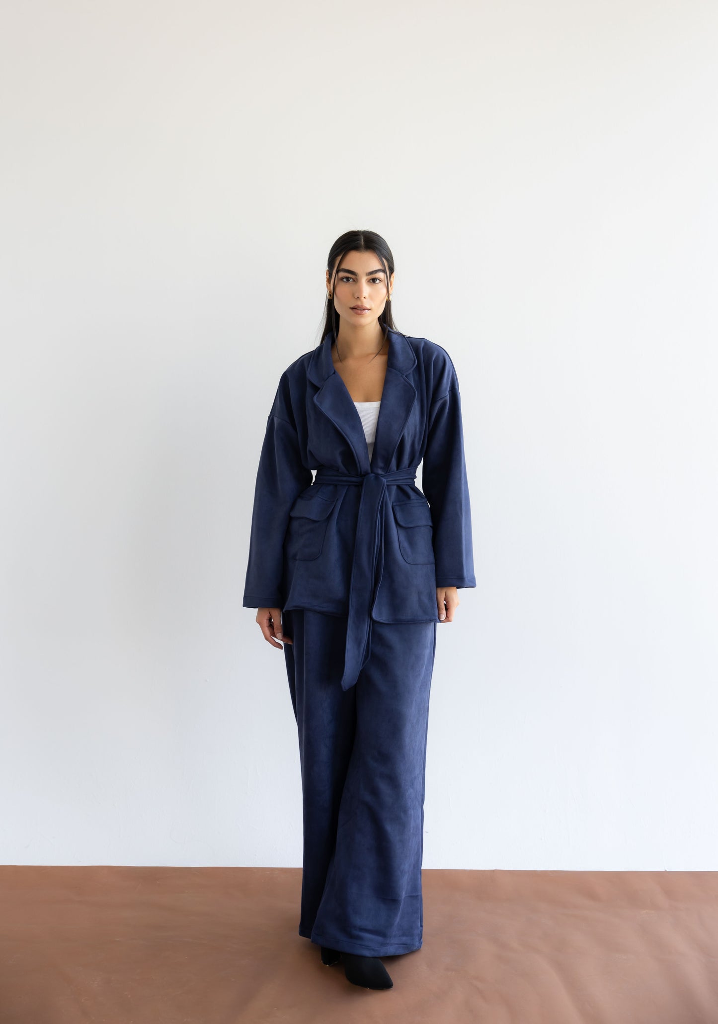 The Velvet Set In Navy