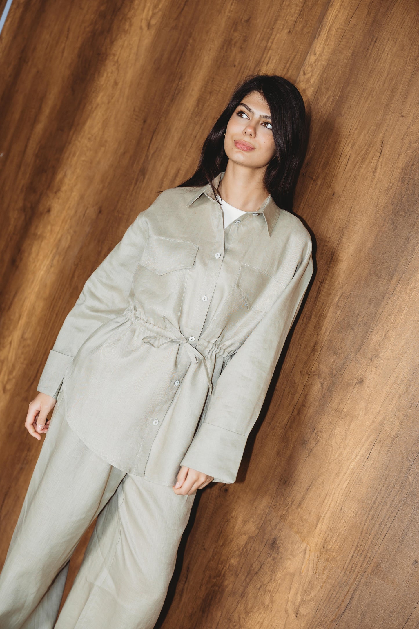ASMC Signature Linen Set - Sage Green