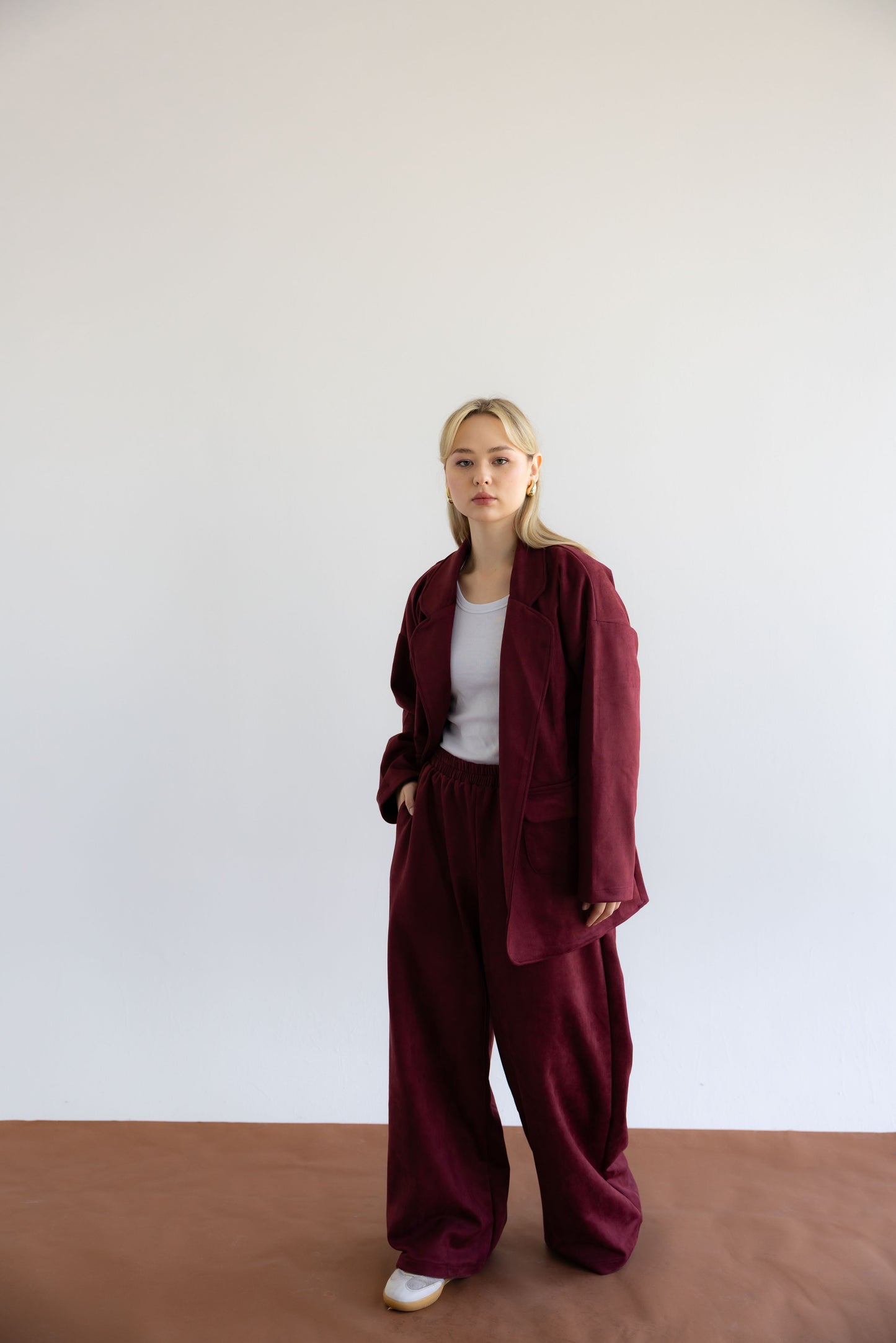 The Velvet Set In Burgundy