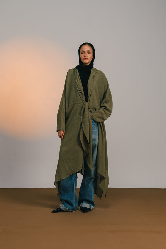 Sunset flow in olive