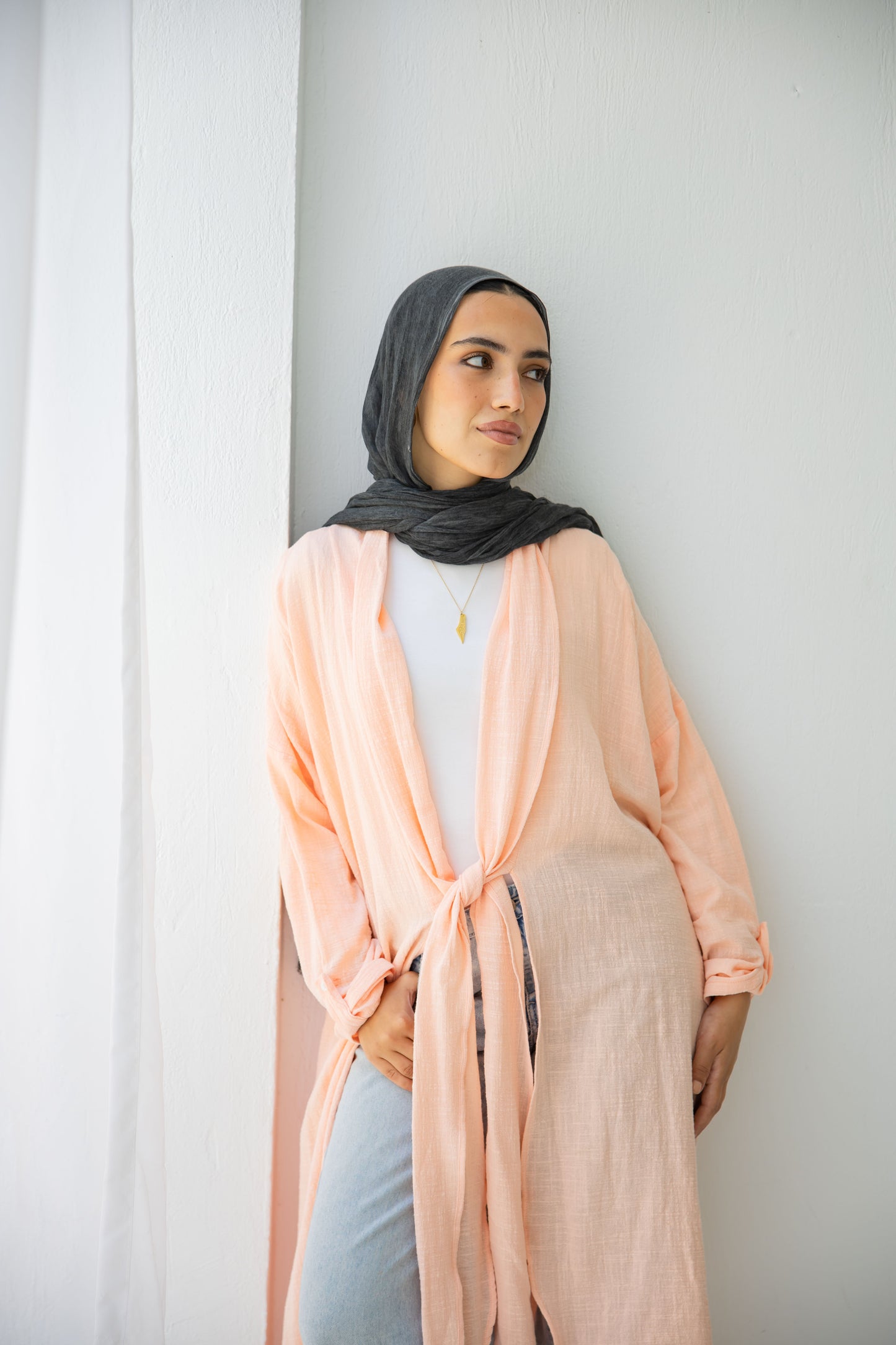 Sunset flow in Pastel orange