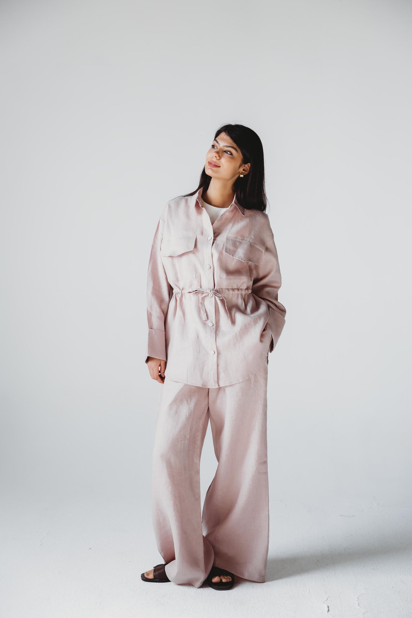 ASMC Signature Linen Set - Blush