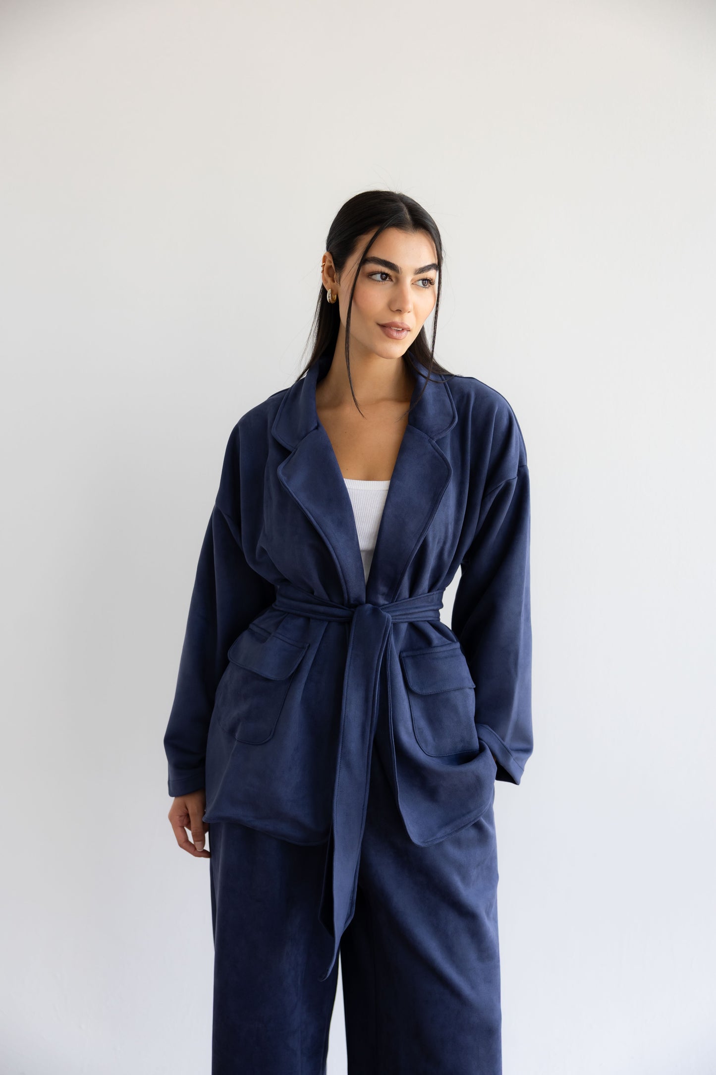 The Velvet Set In Navy