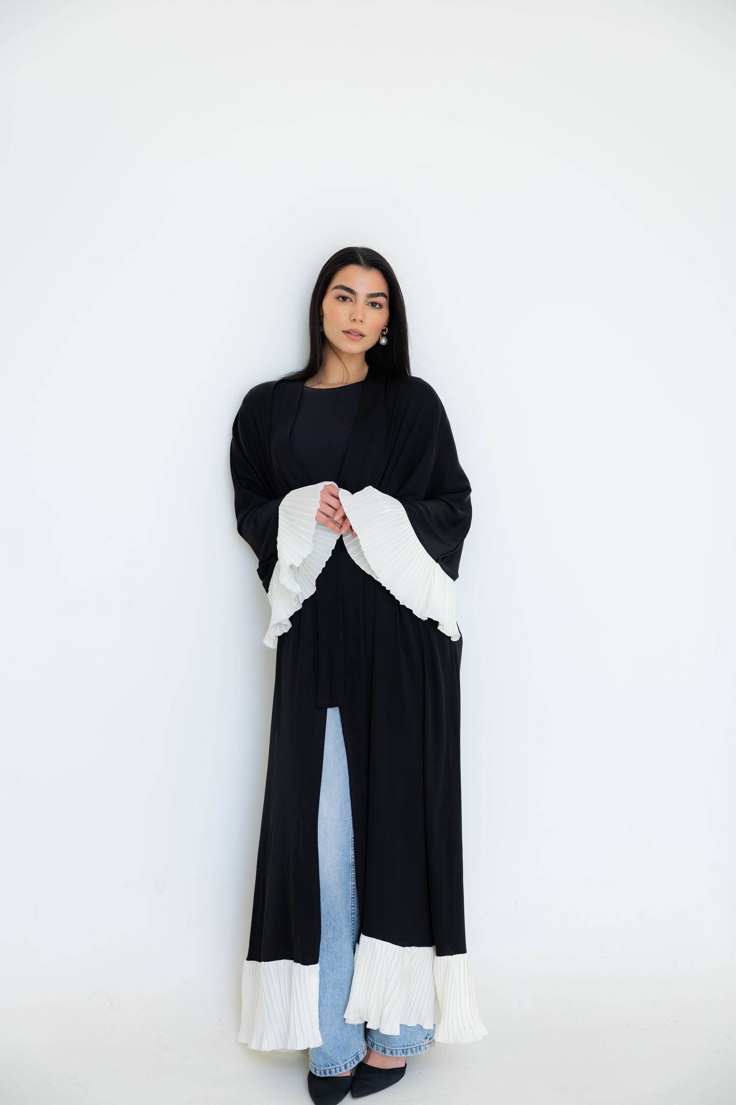 Grace Kaftan - Black X White