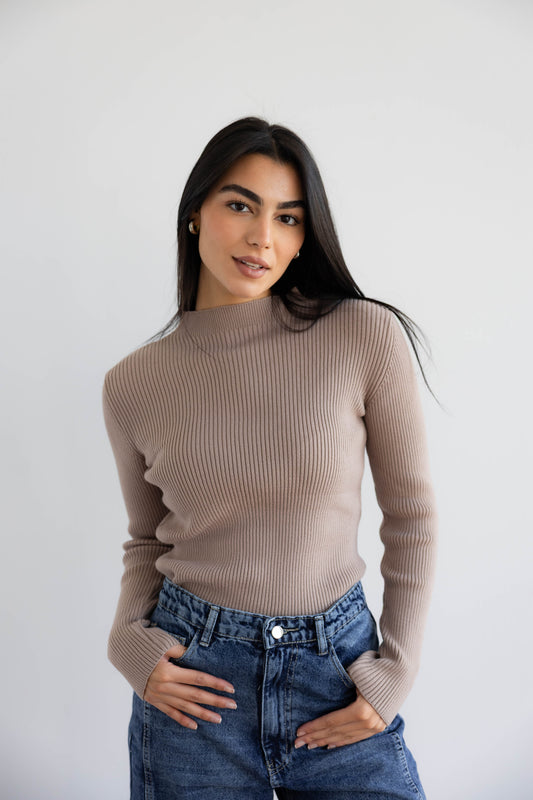 The Ribbed Knit Top