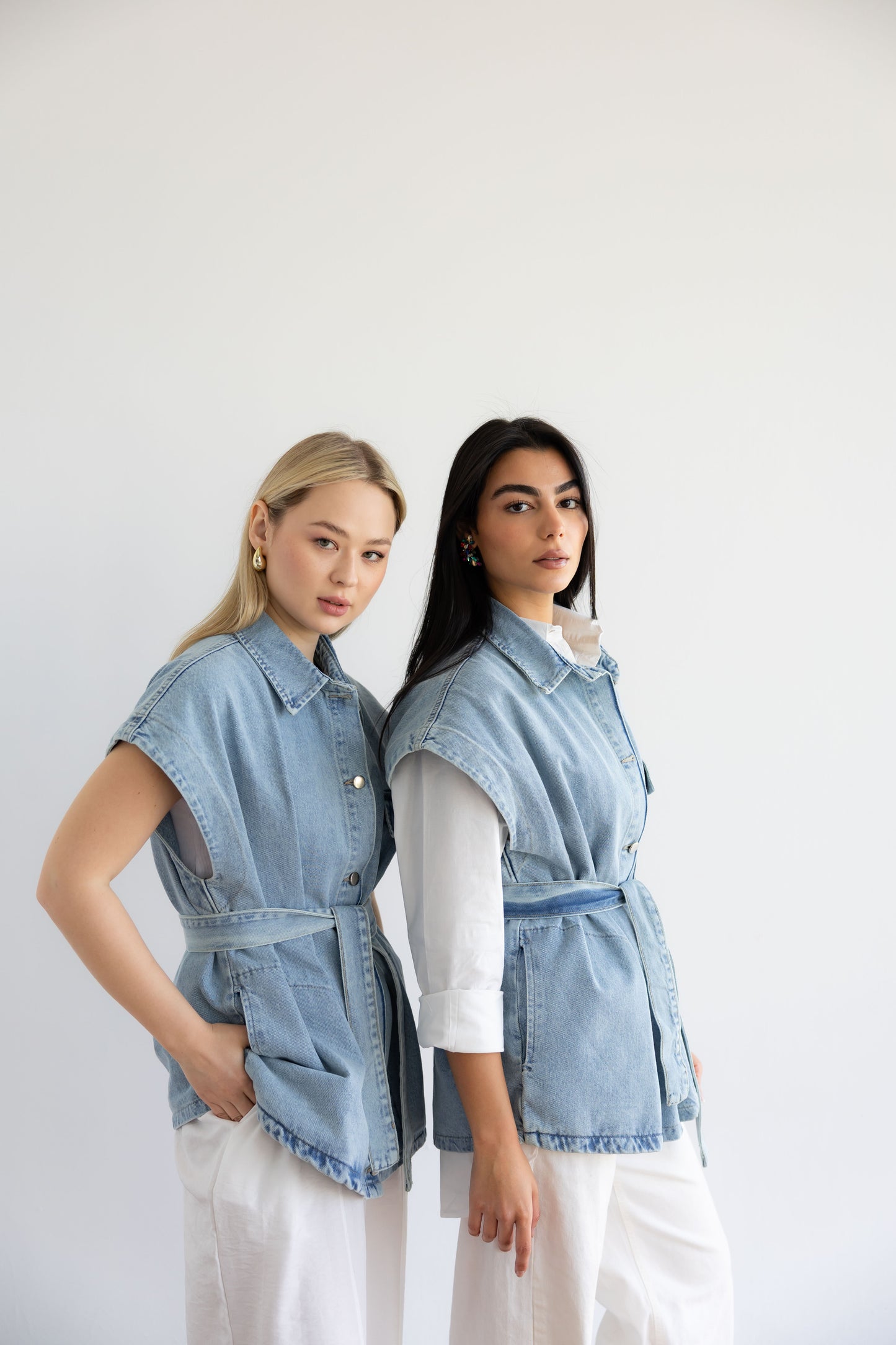 Born To Shine Denim Vest