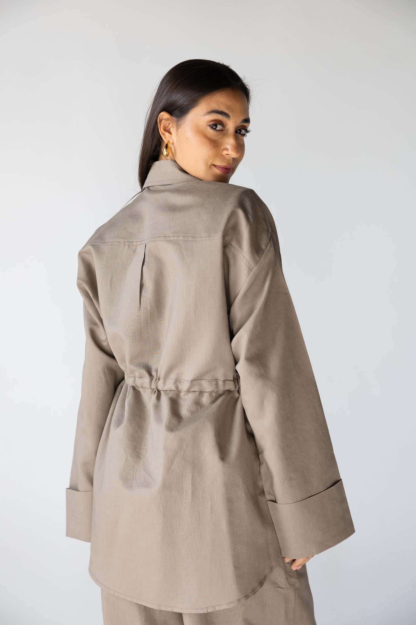 ASMC Signature Linen Set - Earthy Greige