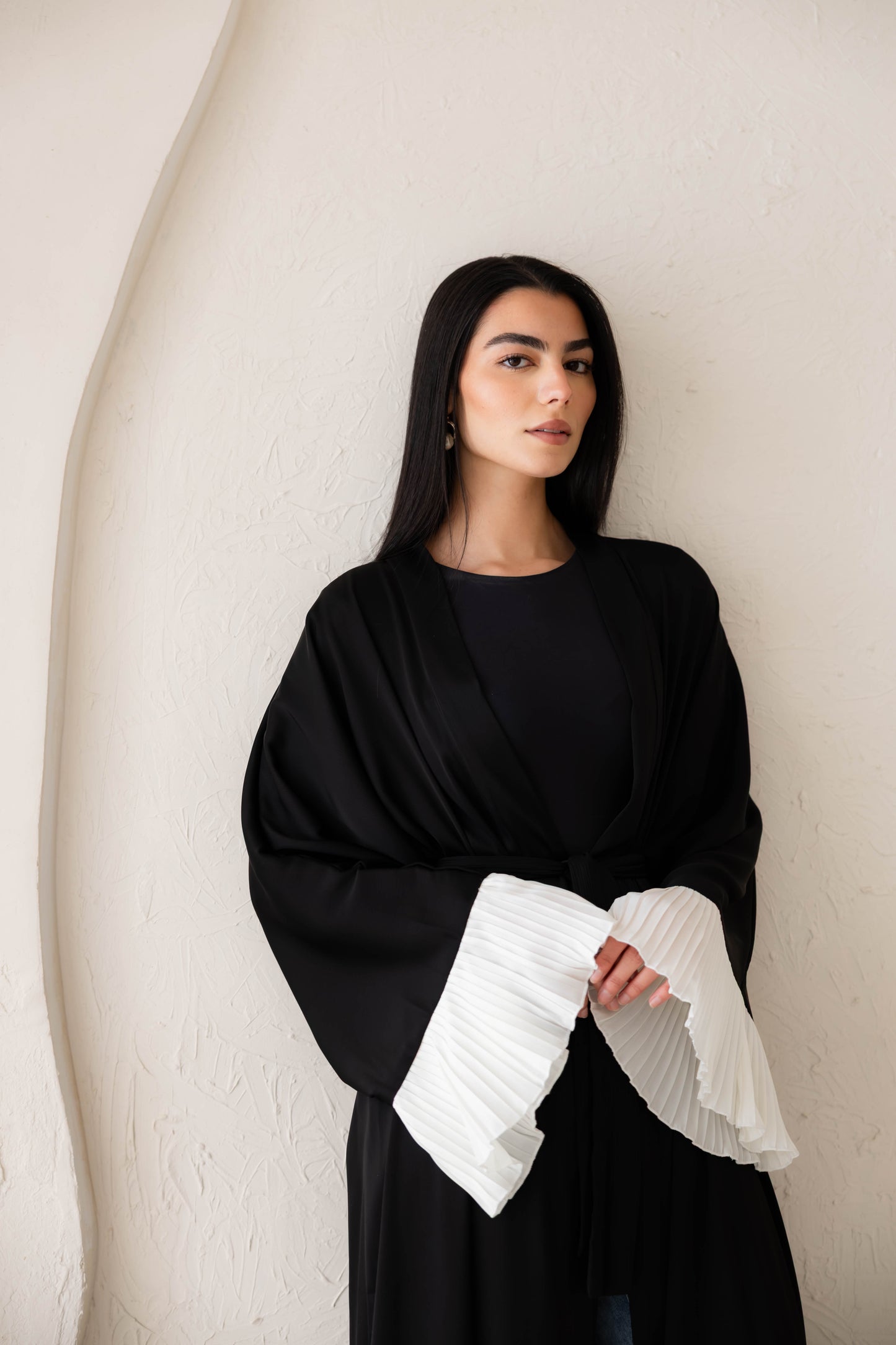 Grace Kaftan - Black X White