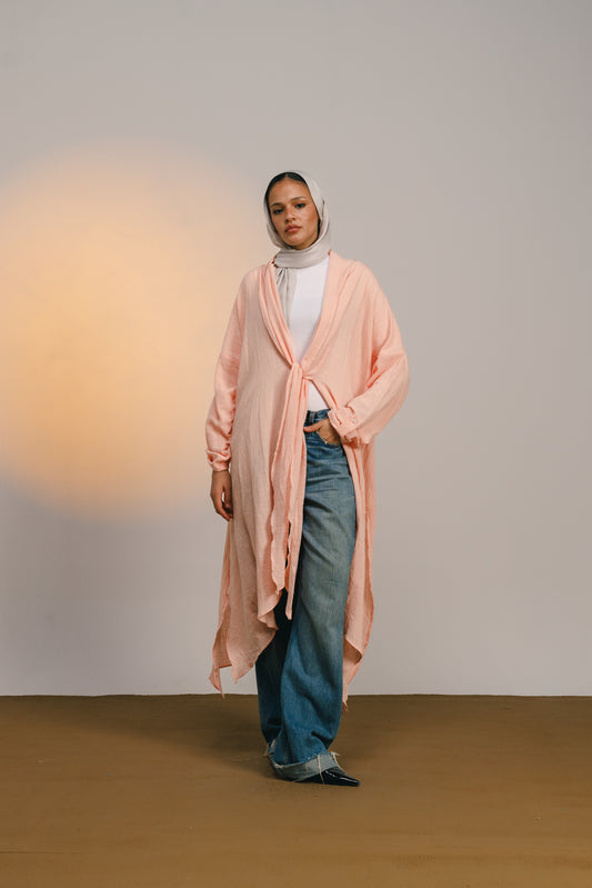 Sunset flow in Pastel orange