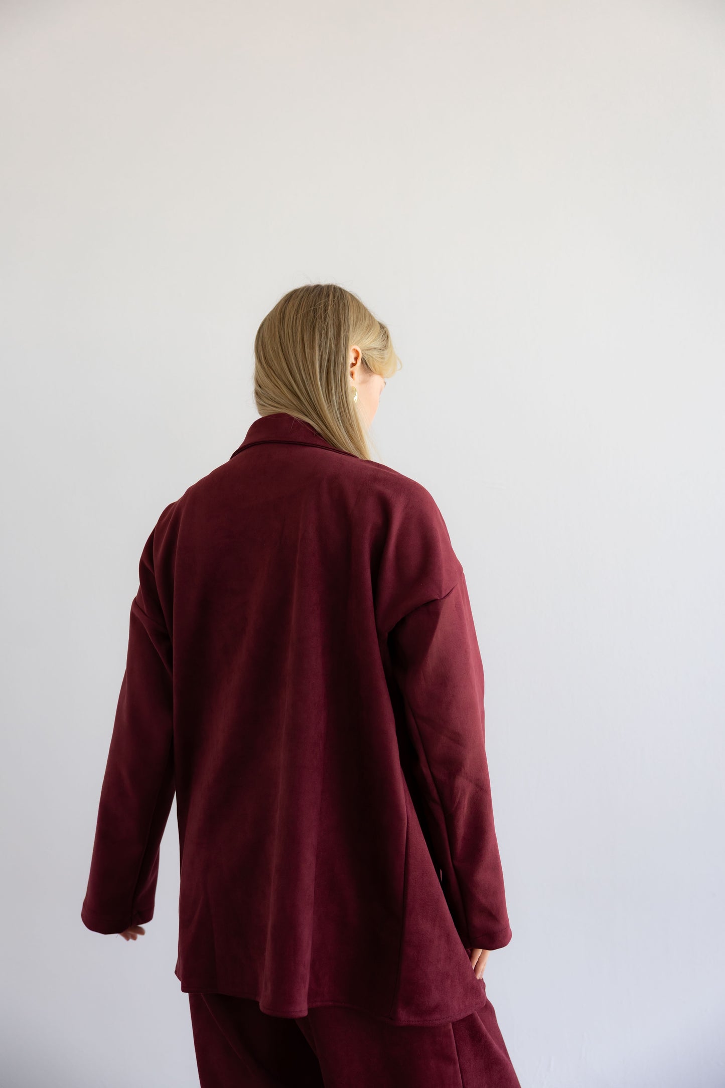 The Velvet Set In Burgundy