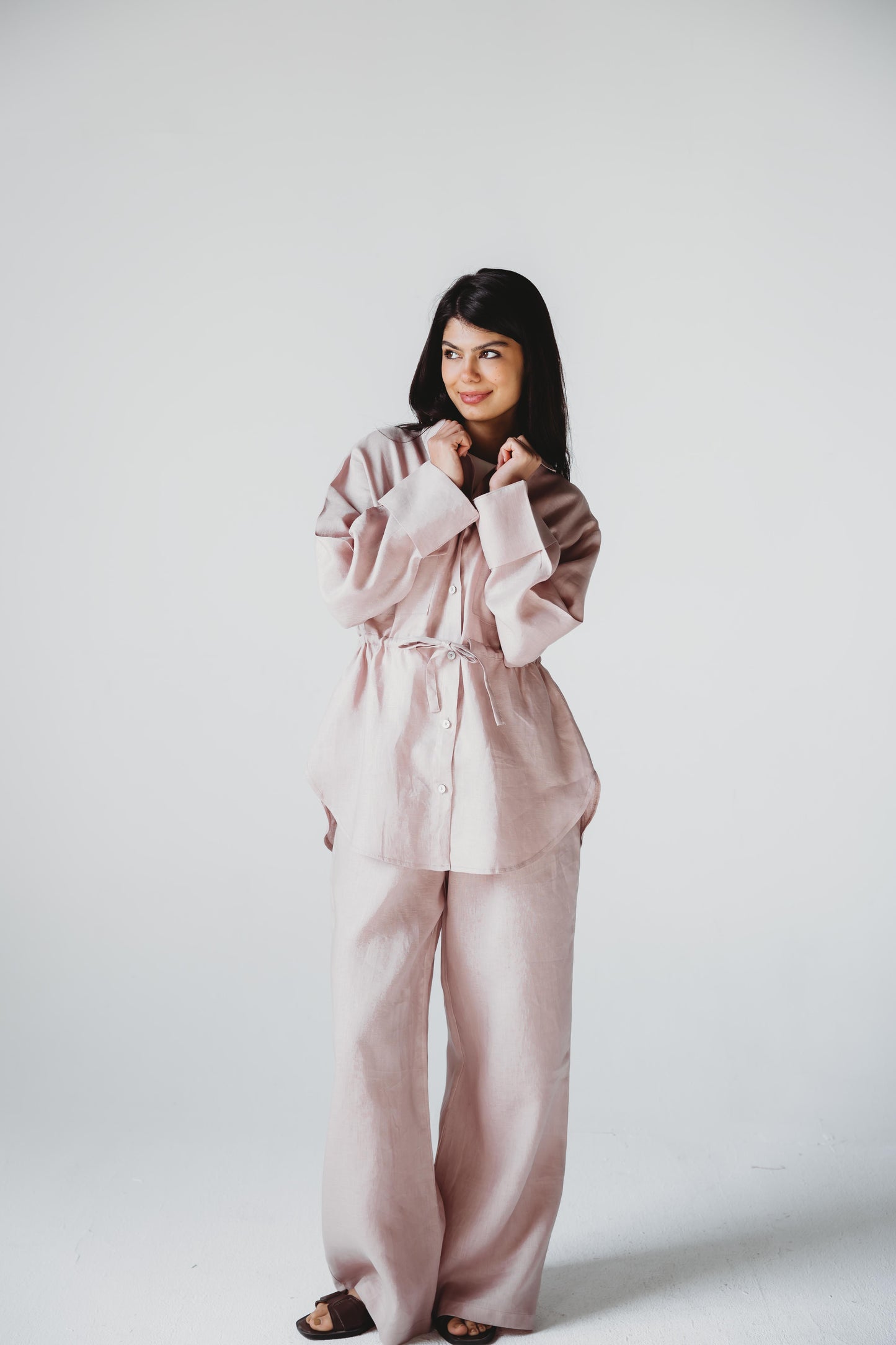 ASMC Signature Linen Set - Blush